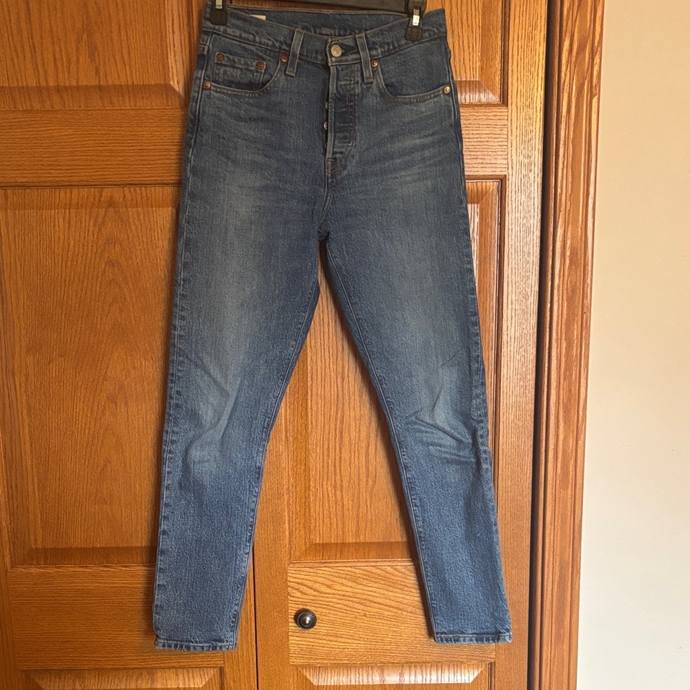 Levis 501 Blue Denim Jeans